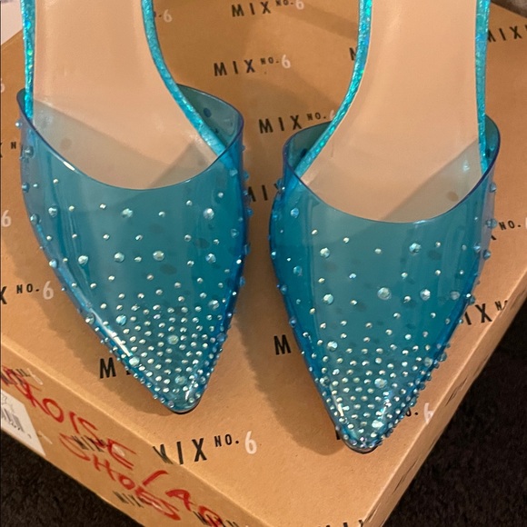 Mix No. 6 Snake Print Heels - Picture 12 of 12